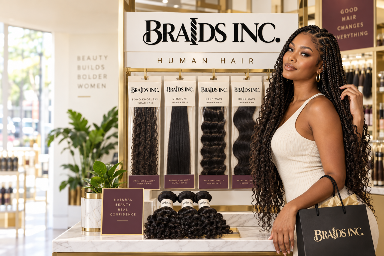 Braids Inc. private-label human hair
